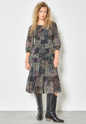 IKAT PATCHWORK  - Vestito casual - green