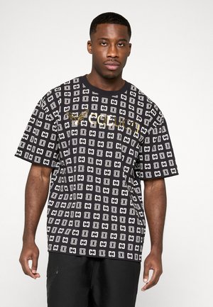MONOGRAM TEE - Print T-shirt - aop black
