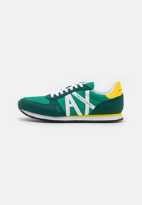 Não selecionado, dark green/green