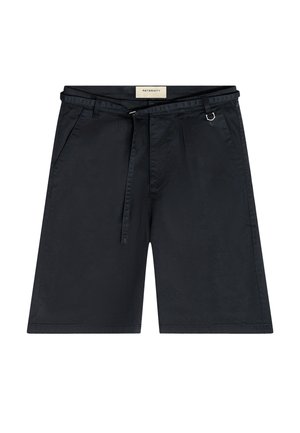 RETERNITY, PLEATED CHINO SHORTS - Short - black