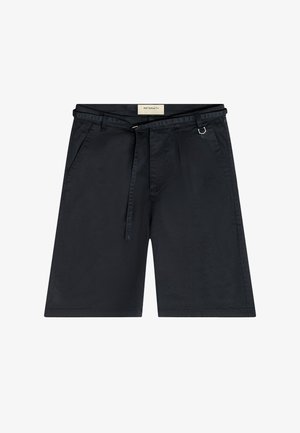 RETERNITY, PLEATED CHINO SHORTS - Short - black