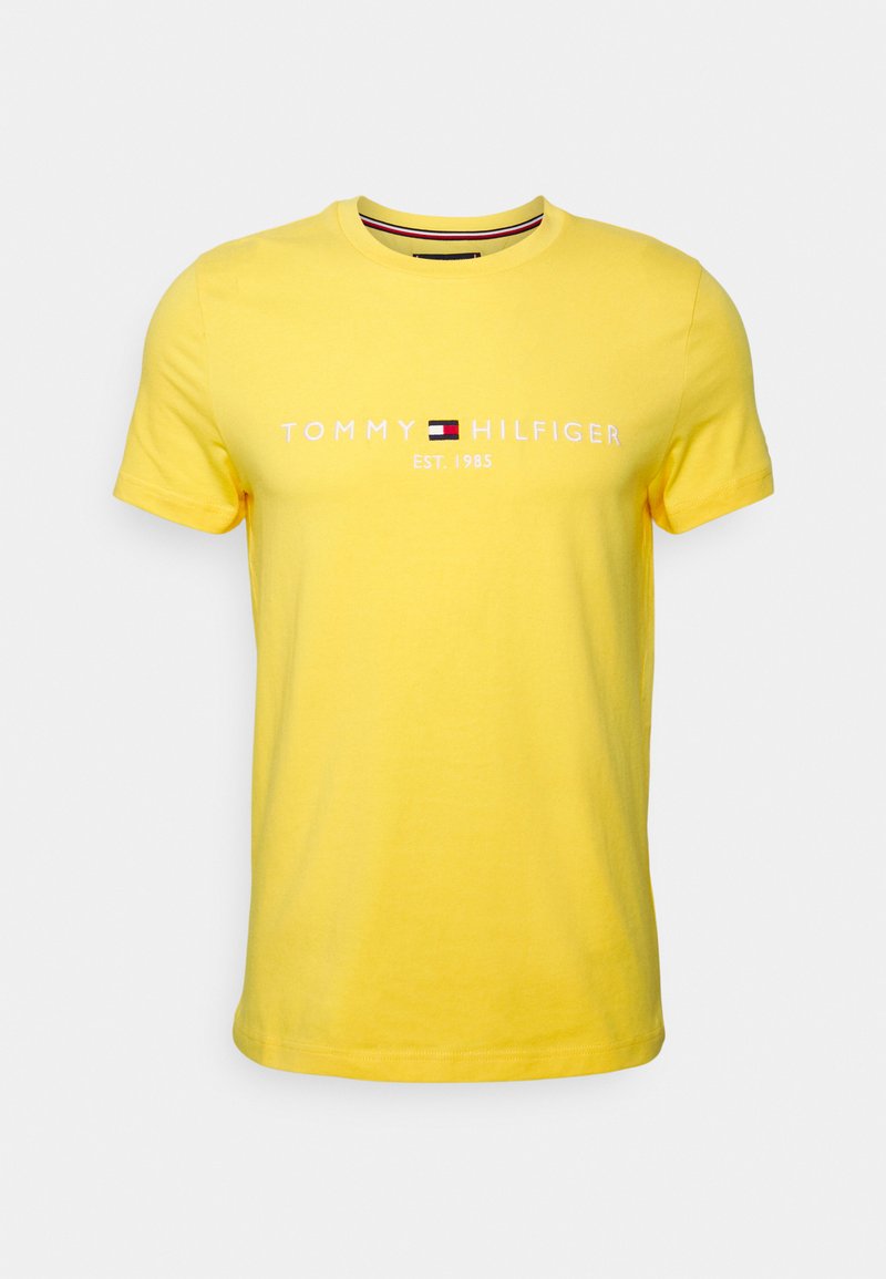 Tommy Hilfiger TOMMY LOGO TEE - T-shirt estampada - warm yellow