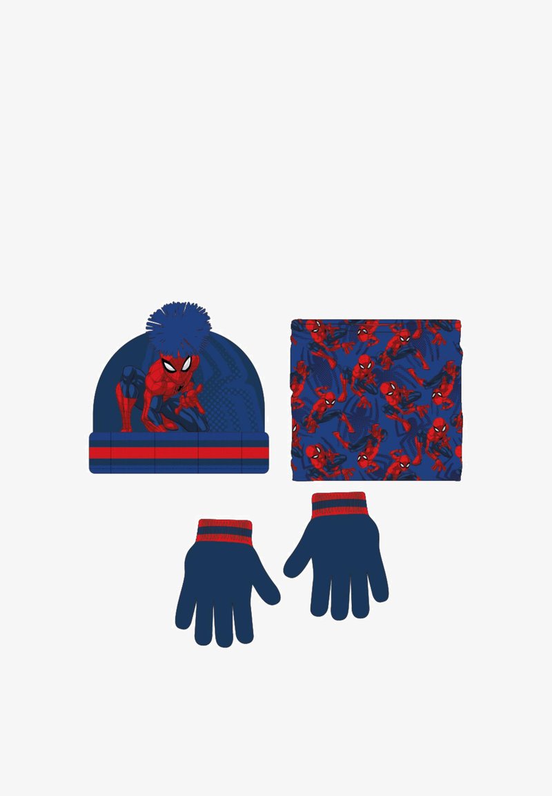 Disney 3 SET PIECES SPIDERMAN - Guanti - red