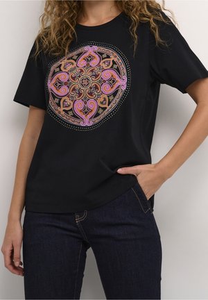 Triko s potiskem - black