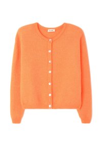 VITO - Cardigan - carotte fluo chine