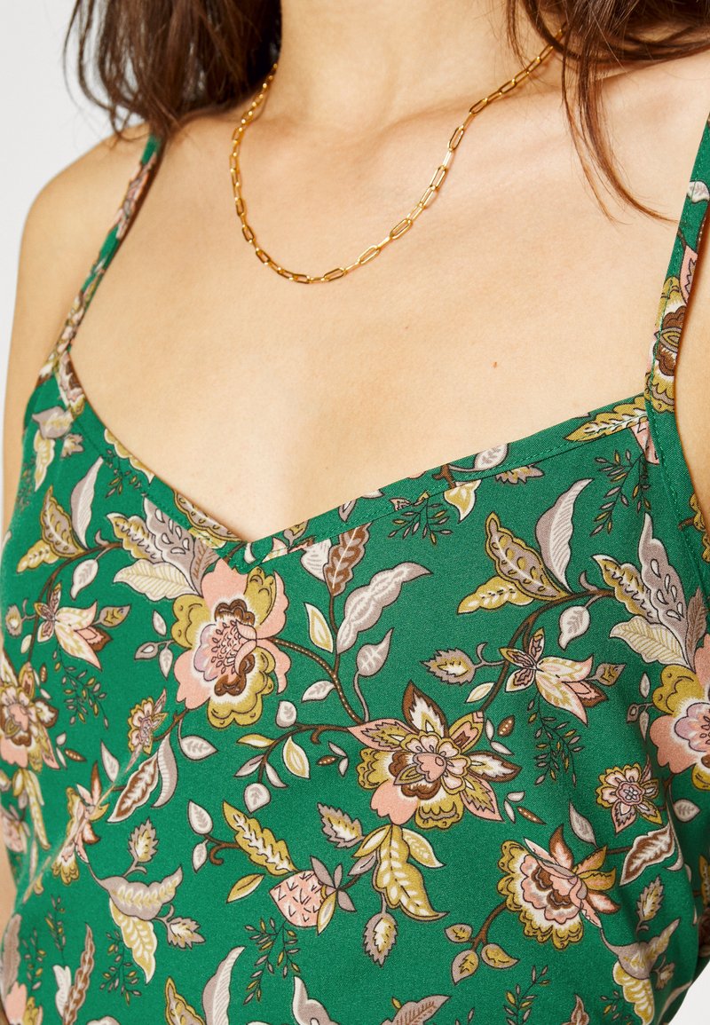 Damen Kleider | VILA PETITE VIULLE SINGLET Bluse green/natural/grün - DI00598 Damen Kleider | VILA PETITE VIULLE SINGLET Bluse green/natural/grün - DI00598