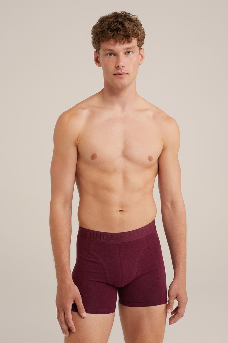 WE Fashion THE PERFECT BOXER - Ozke boksarice - red