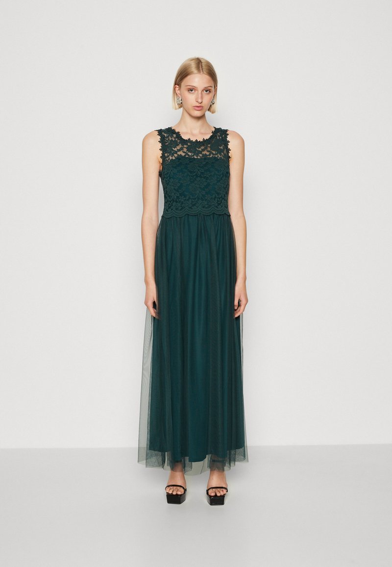 VILA - VILYNNEA MAXI DRESS  - Proginė apranga - ponderosa pine, Padidinti