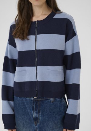 KBDIANA DODDIE CARDIGAN - Kardigán - ombre blue stripe