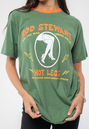 Paradiso Clothing ROD STEWART HOT LEGS RINGER - Print T-shirt - green