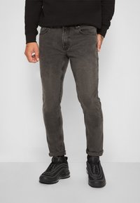 Denim Project Calças de ganga justas - mid grey washed