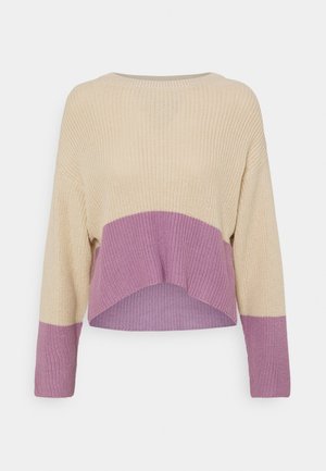 Strickpullover - beige