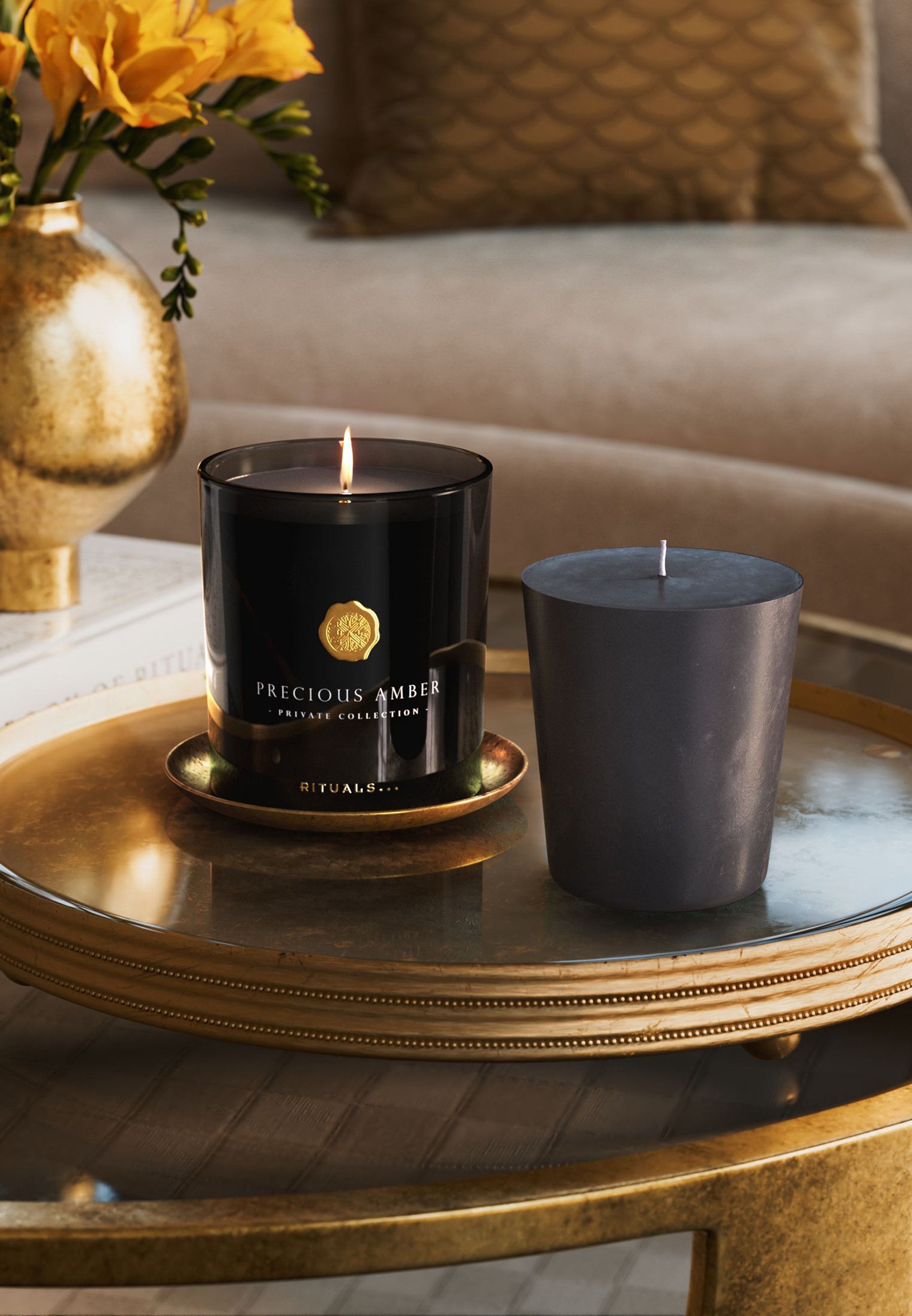 Rituals SCENTED CANDLE REFILL - PRECIOUS AMBER PRIVATE COLLECTION