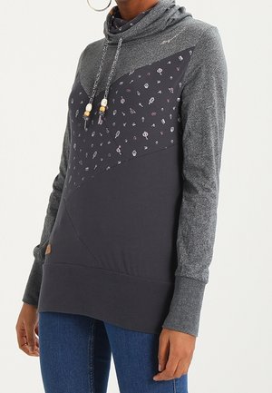 Pitkähihainen paita - mottled dark grey