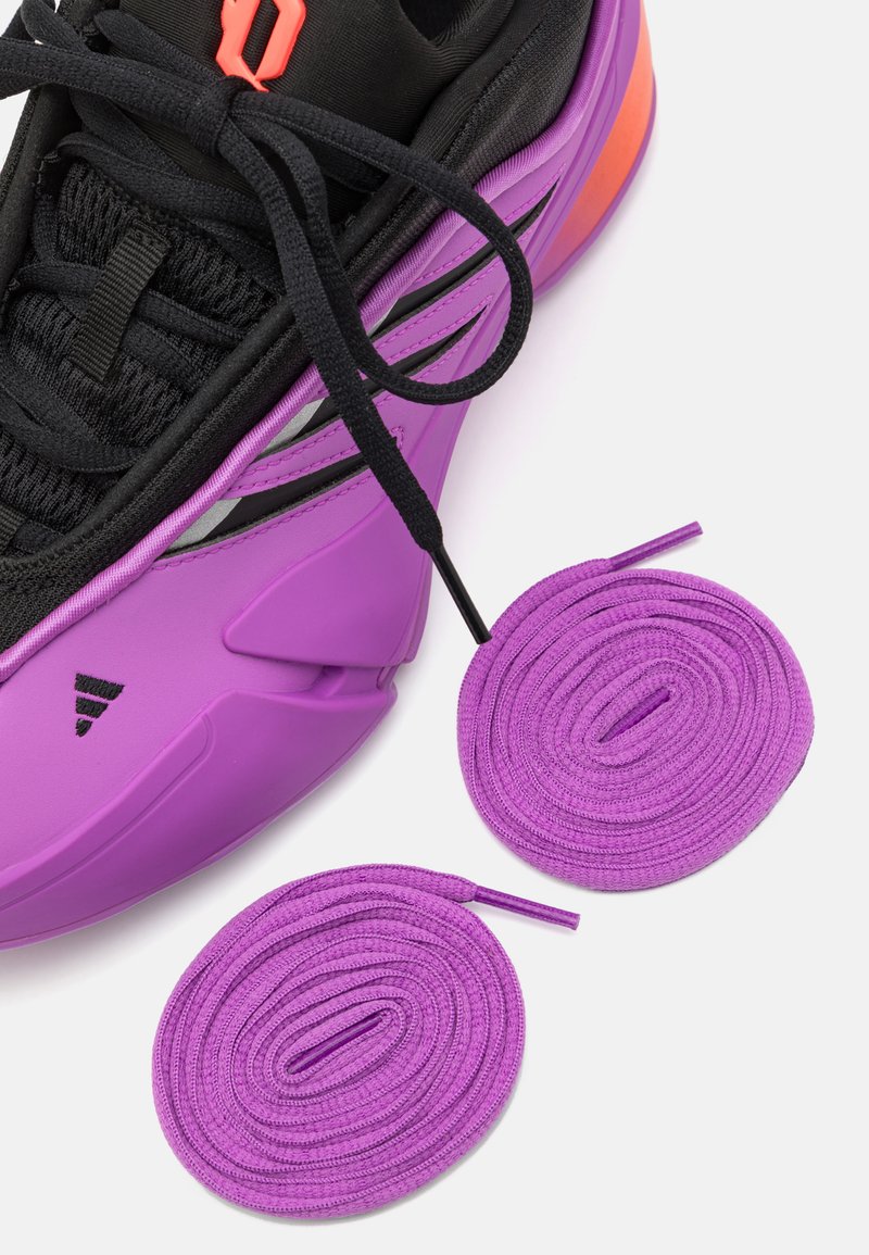 adidas Performance DAME 9 - Basketball shoes - purple burst/core  black/solar red/dark blue - Zalando