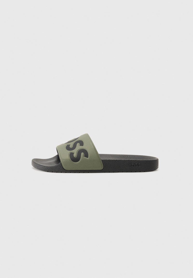 BOSS - ARYEH - Slippers - open green, Enlarge