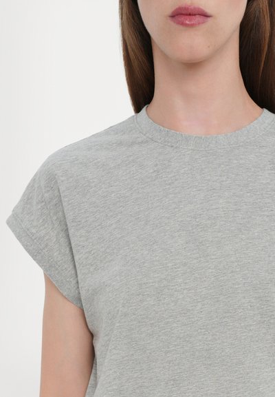 FRAME THE MUSCLE TEE - Lihtne T-särk - grey