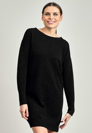 CHILLY - Jumper dress - tummanharmaa