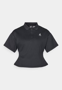 AMILA KANGOL TOP - Polo marškinėliai - black