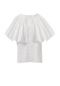 Leem FRILL CAPE  - Blouse - white
