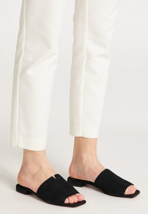 Slip-on sandaler - black