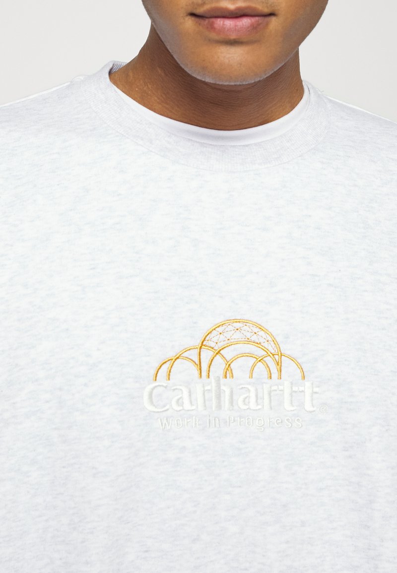 Herren Kapuzenpullover | Carhartt WIP GEO SCRIPT Sweatshirt ash/grau - MG10068 Herren Kapuzenpullover | Carhartt WIP GEO SCRIPT Sweatshirt ash/grau - MG10068