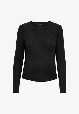 ONLY MATERNITY, TOP OLMKAILA TOP - Long sleeved top - black