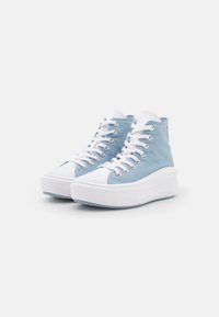 Converse CHUCK TAYLOR ALL STAR MOVE PLATFORM - Zapatillas altas - ocean retreat/white