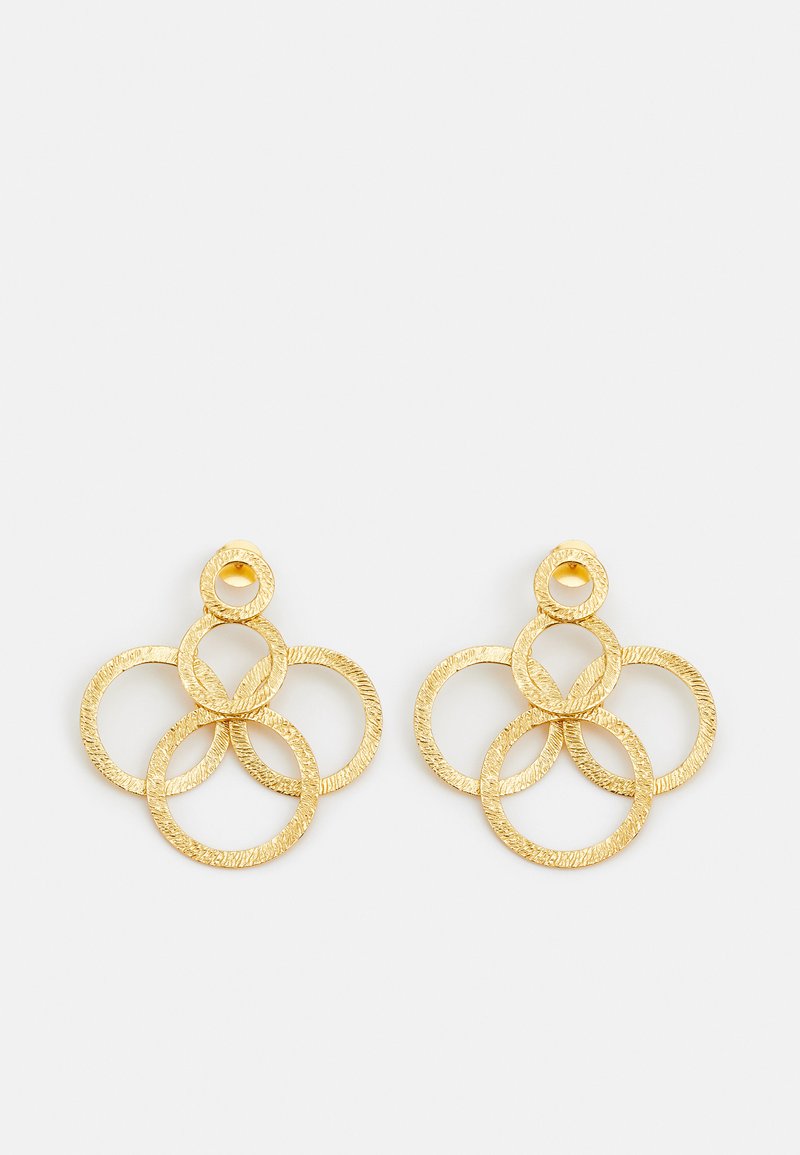 DINARI JEWELS TANGLED HOOP EARRINGS SET Earrings goldcoloured