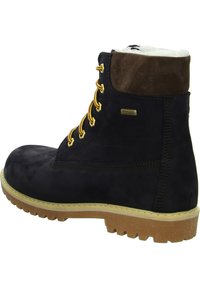 Däumling ANDY - Schnürstiefelette - dunkel blau