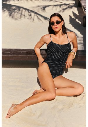 Tezenis PERLE POIS - Badeanzug - black