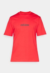 T-shirt con stampa - pure ruby/black