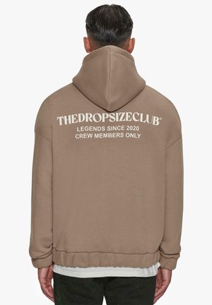 HEAVY  - Zip-up sweatshirt - silvermink