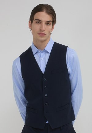 Calliope BOUTONNÉ - Waistcoat - bleu