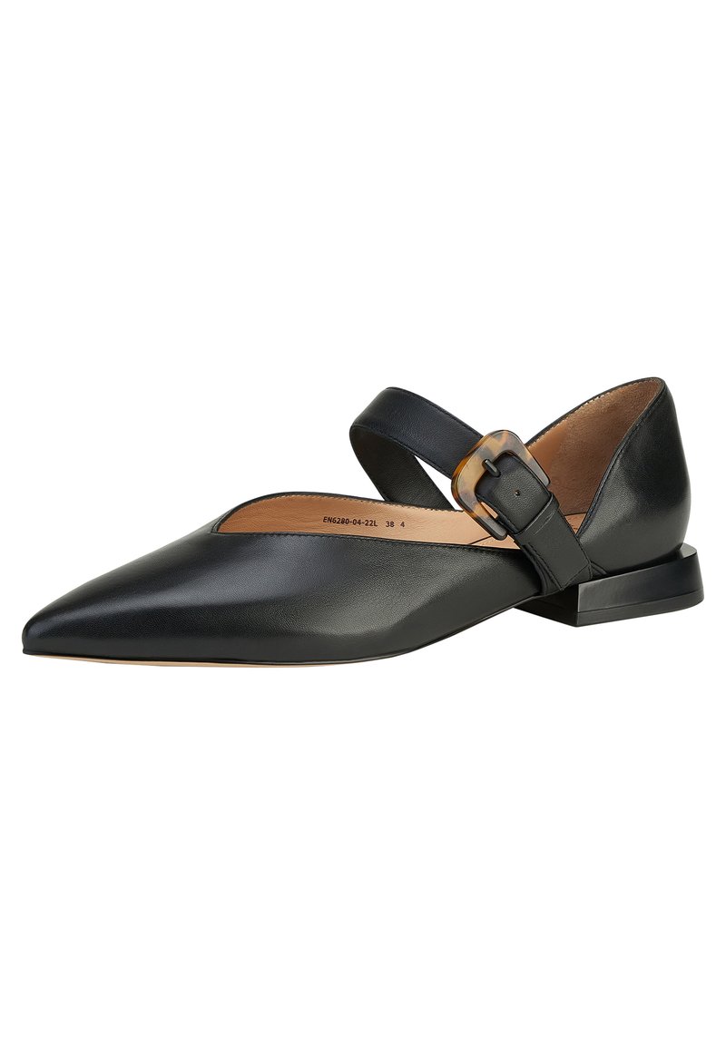 Damen Klassische Ballerinas | Ekonika Klassischer Ballerina black/schwarz - AG10774 Damen Klassische Ballerinas | Ekonika Klassischer Ballerina black/schwarz - AG10774
