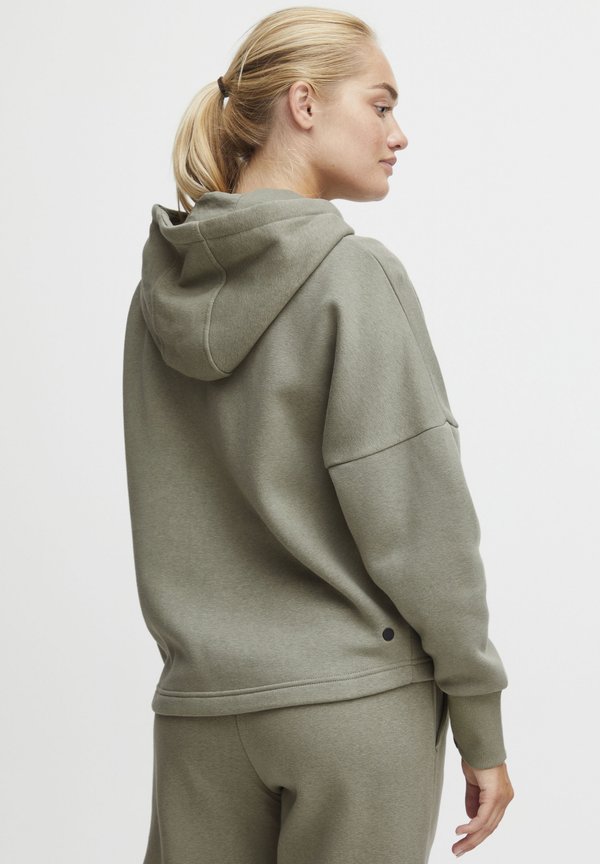 SANICE - Zip-up sweatshirt - vetiver3