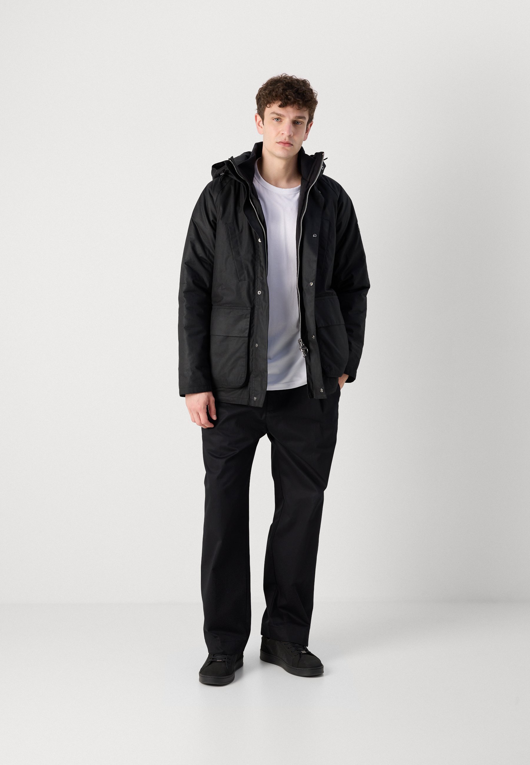 Barbour International OAKDALE - Parka - black - Zalando.co.uk