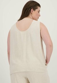 ONLY Carmakoma NISKA - Blouse - linenwhite