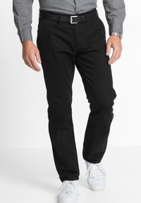 bonprix REGULAR FIT  - Chino - black