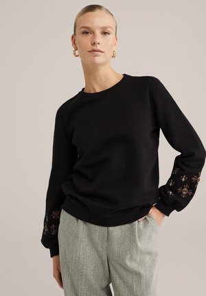 WE Fashion Felpa - black