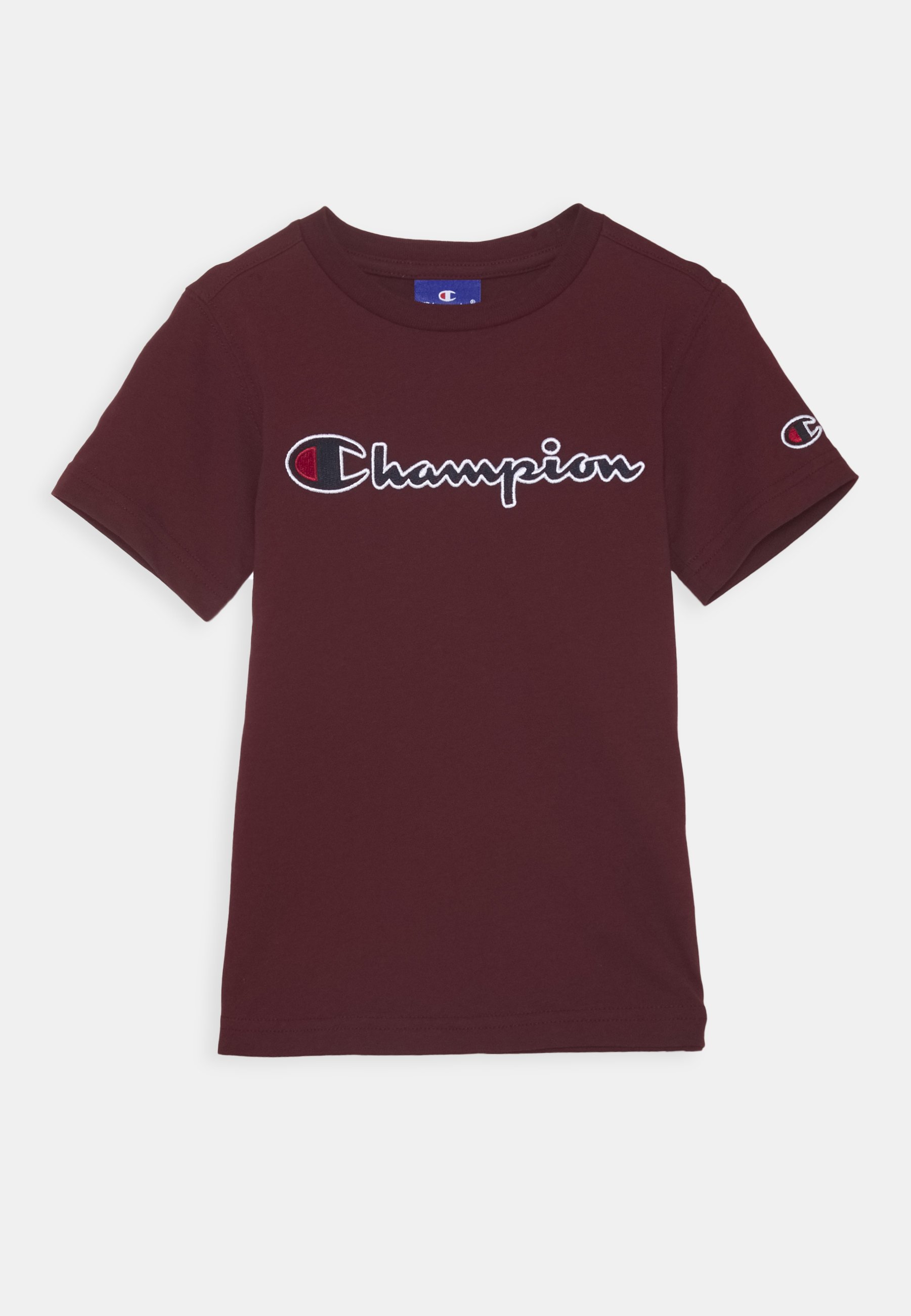 ROCHESTER LOGO CREWNECK T shirt med print bordeaux ROCHESTER LOGO CREWNECK T shirt med print bordeaux