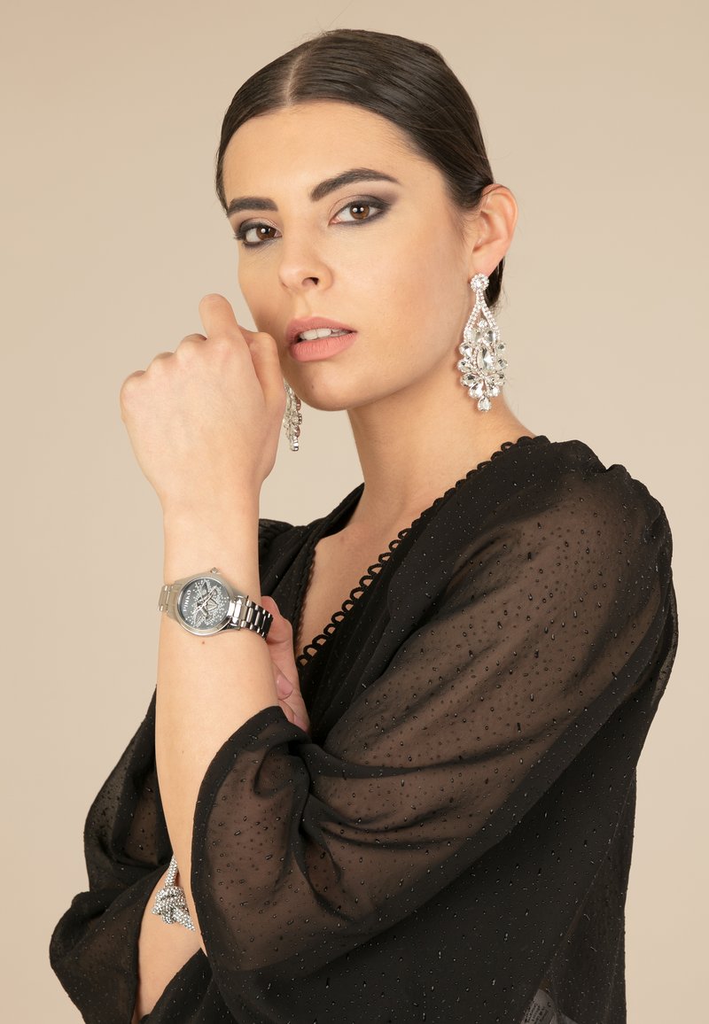 Damen Analoguhren | Pinko DESIGN Uhr silver/black/silberfarben - SI36851 Damen Analoguhren | Pinko DESIGN Uhr silver/black/silberfarben - SI36851