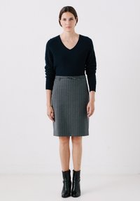 Caroll JOHANNA1 - Kokerrok - gris fonce