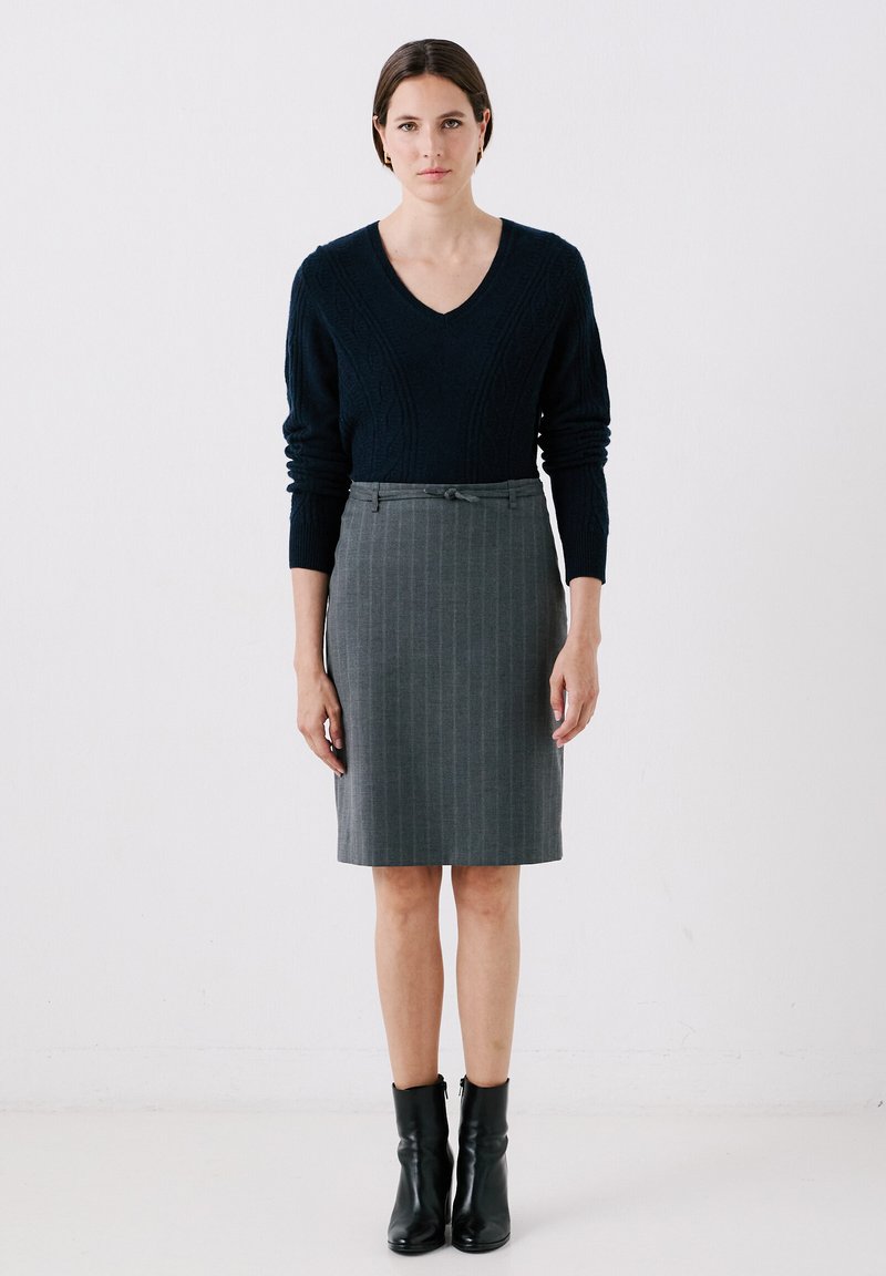 Caroll JOHANNA1 - Kokerrok - gris fonce