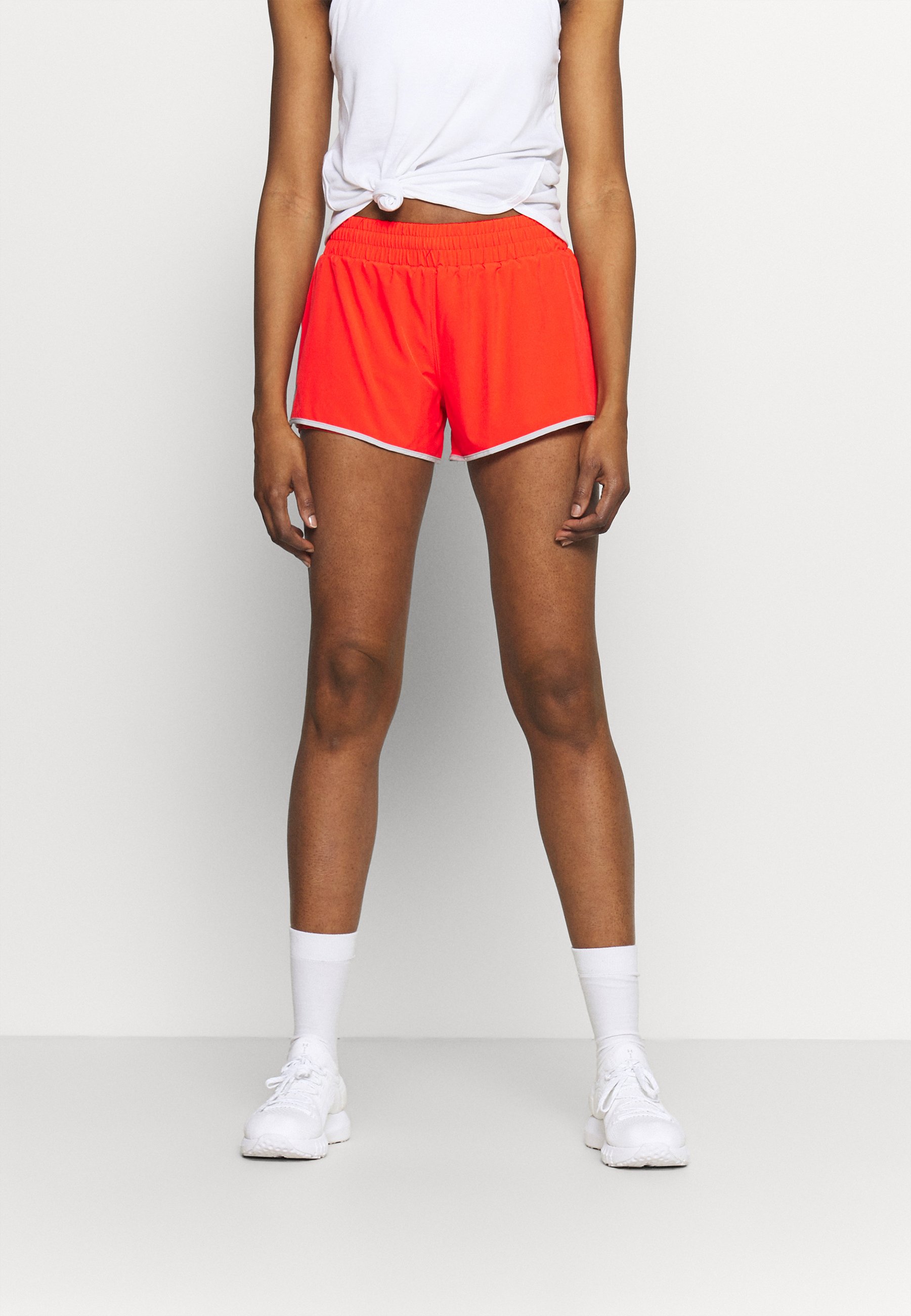 New Balance Sports shorts - neoflame/red - Zalando.co.uk