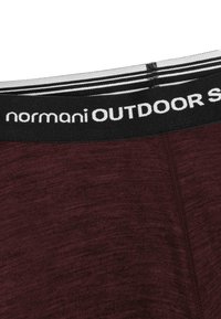 normani Outdoor Sports RWS MERINO Pullover Merino Unterhose SET - Unterhose lang - rot