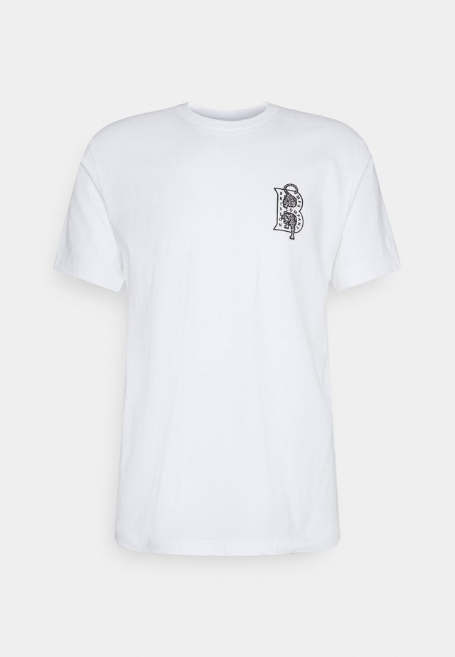 CRAWLER - T-shirt print - white