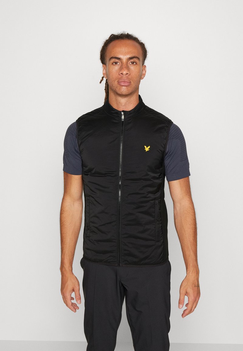Lyle & Scott GOLF GILET Vest jet black/svart Zalando.no