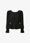 PEPLUM - Camicetta - black