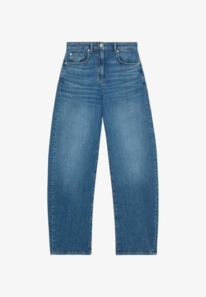 Reiss, REGULAR FIT - SABEL BARREL-LEG JEANS . - Leveälahkeiset - mid blue